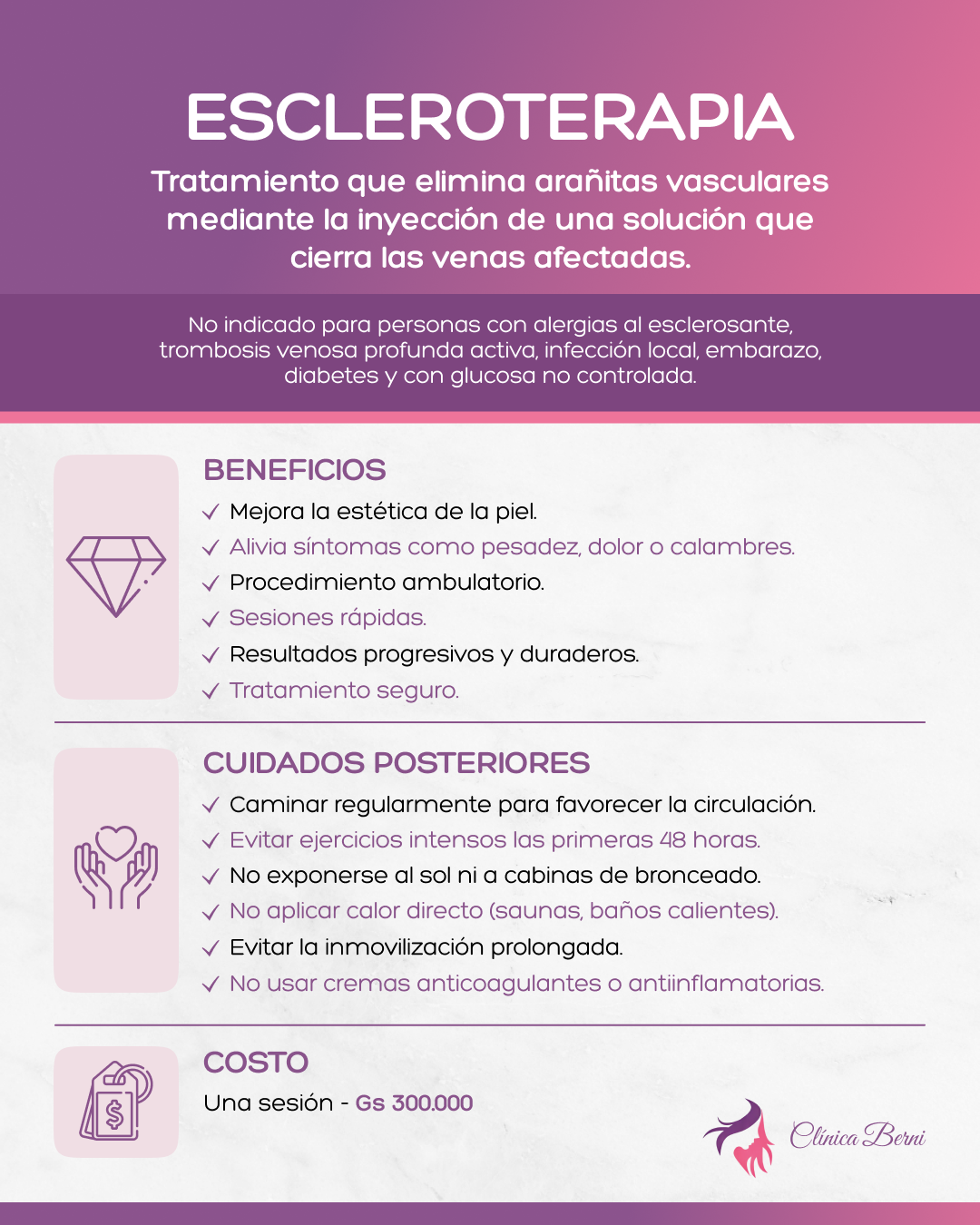 Escleroterapia - Imagen 2