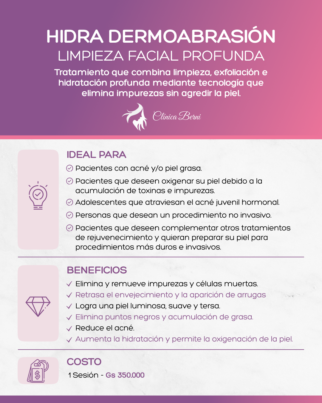 Hidra Dermo Abrasión Limpieza Facial Profunda - Imagen 2