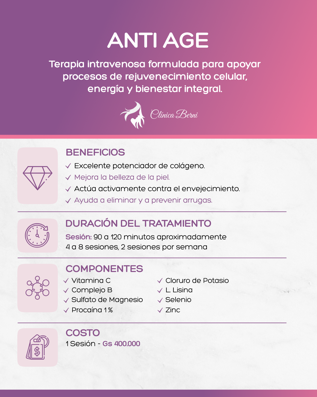 Sueroterapia Anti Age - Imagen 2
