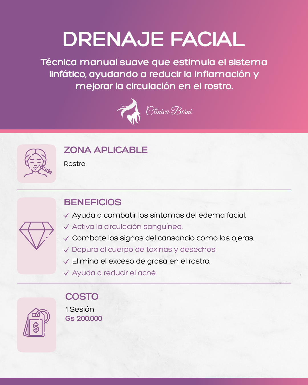 Drenaje Facial - Imagen 2